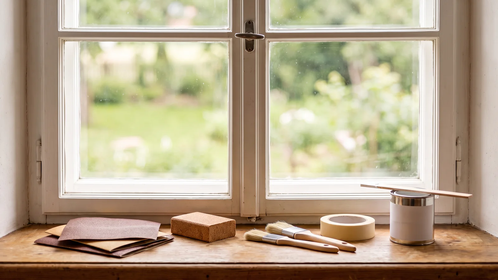 Holzfenster streichen: Wie oft, womit und wann?