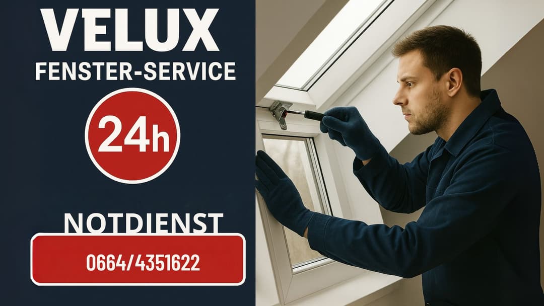 Professioneller Velux Fenster-Service und Reparatur